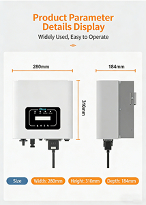 Inversor Deye de Fábrica, Ofrece Inversor de Cadena Trifásico de Bajo Voltaje de 1.5KW/2KW/3KW/4KW 80V G06P3 EU AM2 con Monofásico - Product Image 3
