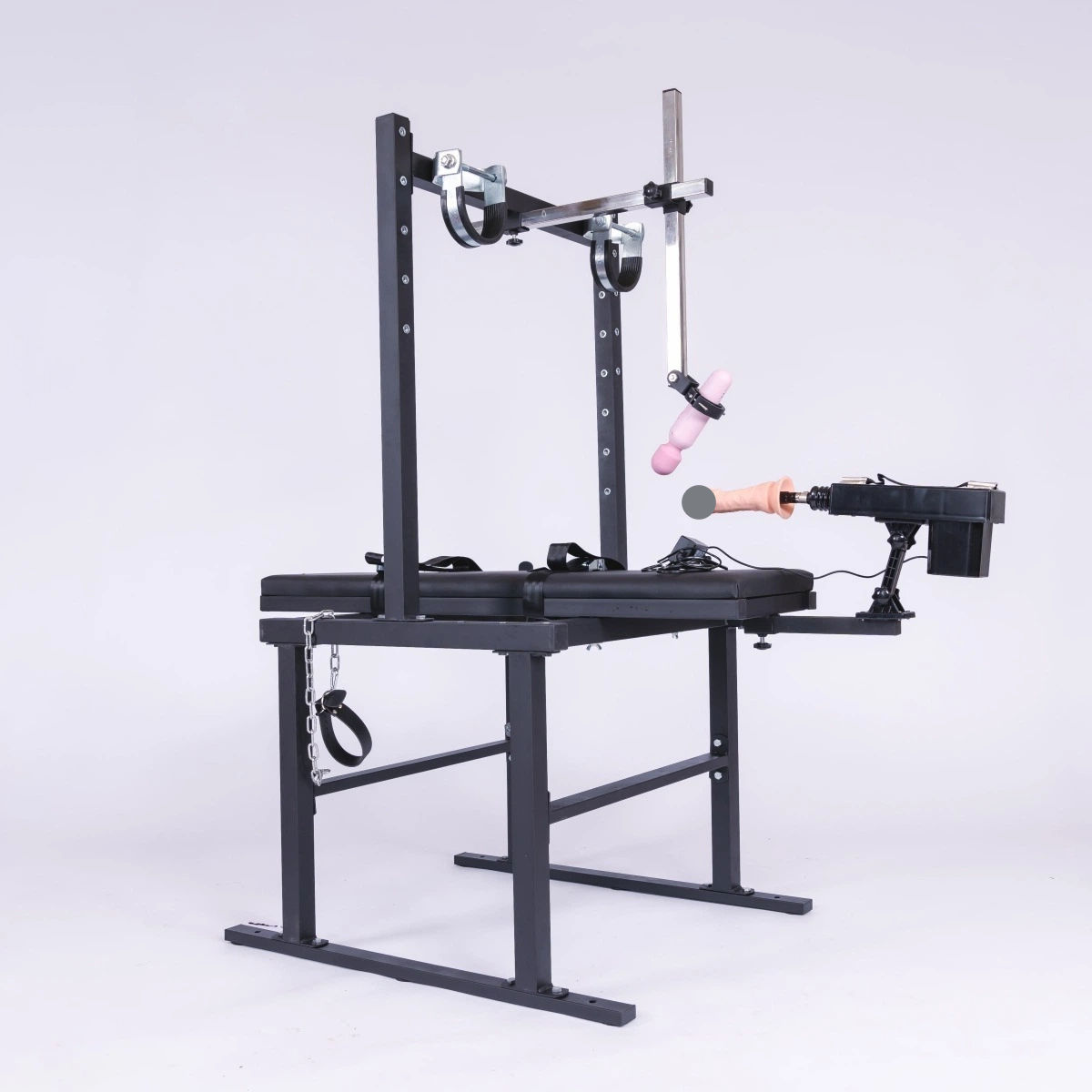 Silla Gantry negra + Pistola + Soporte AV