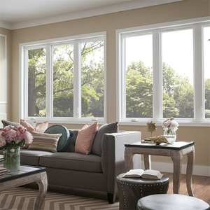 Fenêtre à <span class=keywords><strong>baie</strong></span> en <span class=keywords><strong>PVC</strong></span> <span class=keywords><strong>double</strong></span> <span class=keywords><strong>vitrage</strong></span>, design de luxe pour balcon - Product Image 6