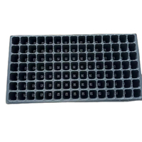 Plateaux de semis en plastique durables à 105 cellules, plateaux de germination réutilisables, plateaux de semis pour plantes, lot