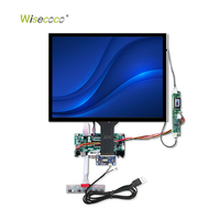 Modules LCD TFT industriels de 15 pouces à haute résolution 1024*768, interface LVDS, écran LCD avec panneau tactile capacitif
