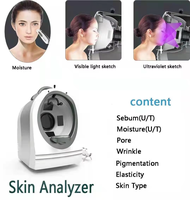 Skin Analyzer Digital Microscope Magnifier with AI Technology for Face Blackhead Detection