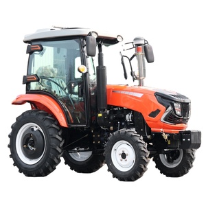 4WD Mini Tractor Agricultura Granja Tractor 50HP Tractor compacto con cargador frontal y retroexcavadora - Product Image 6
