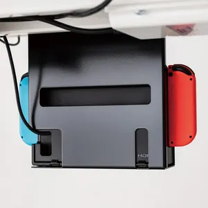 SAMDI Sob A Mesa Titular De Armazenamento Para Nintendo Switch Console stand Prateleiras De Exibição Para Interruptor OLED Clipe Suporte Prateleira