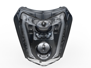 Phare de moto avec certificat E24-Mark Compatible avec <span class=keywords><strong>KTM</strong></span> EXC SXF MX Dirt Bike Enduro - Product Image 2