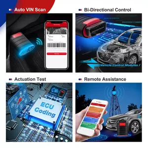 ThinkDiag รุ่นใหม่ รองรับทุกยี่ห้อรถยนต์ บริการรีเซ็ตทั้งหมด อัปเดตฟรี 1 ปี เครื่องมือ OBD2 ทดสอบโค้ดแบบแอคทีฟ คุณภาพเหนือกว่า - Product Image 5