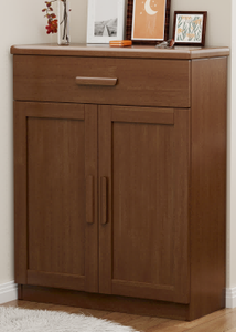 Meuble de rangement moderne en bois avec tiroir et portes, meuble autoportant pour salon - Product Image 6