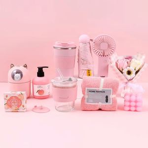 Juego de Regalo Ecológico de Moda 2026 con Fibra de Poliéster, Hermosos Ramos de Flores, Sombrilla, Taza, Regalo para Mamá, Día de la Madre, Boda - Product Image 4
