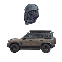 Jetour T2 Traveller Nouveau Masque de Protection Latéral Arrière en ABS Décoration Modification Extérieure de Voiture Accessoires