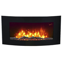 35 pouces ETL certificat Klarstein flamme décorative de luxe Kominek elektryczny cheminée électrique led murale