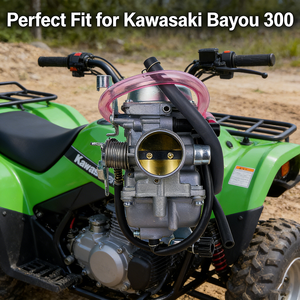 Carburador de Repuesto de Alta Calidad para <span class=keywords><strong>Kawasaki</strong></span> KLF300 Bayou 300 <span class=keywords><strong>4x4</strong></span> <span class=keywords><strong>ATV</strong></span> (1986-2005) - Tipo PD33JK - Product Image 1