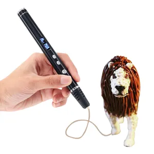 3D 펜 RP900A DIY 3D 인쇄 펜 지원 ABS/PLA 필라멘트 1.75mm 창조적 인 장난감 선물 어린이 디자인 드로잉