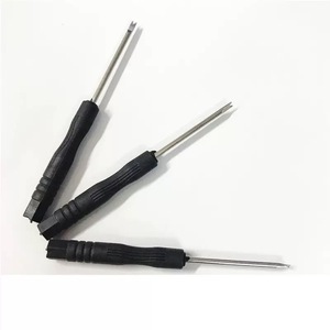 Juego de Destornilladores de 2.0 mm de Cabeza Plana, 1.5 mm Phillips, 0.8 mm Estrella, 0.6 mm Hexagonales, Magnéticos, con Mango de Acero al Carbono y Empuñadura de Plástico, Herramientas de Reparación - Product Image 4
