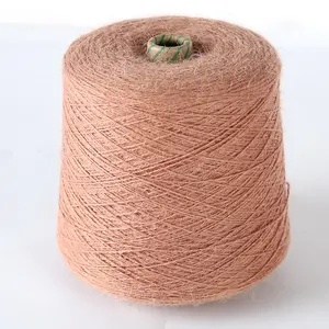 De gros fil lait-Fil 20% laine, 10% nylon, pour le tricot et le tissage, fils en soie, chine, 70%, prix en gros
