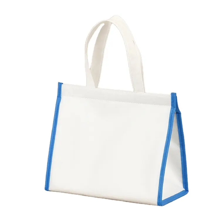 Wholesale custom size aluminum thermal non woven lunch food bag non-woven insulated tote bag