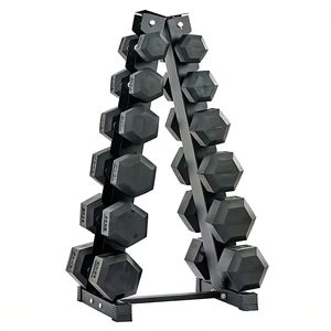Support de Rangement pour Haltères en Acier Robuste à 3/5/6 Niveaux – Présentoir Arbre à Haltères pour la Maison et la Salle de Sport - Product Image 2