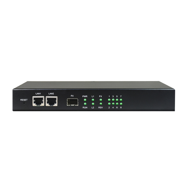 4 Channel Telephone FXO FXS TDM to Ethernet IP Converter
