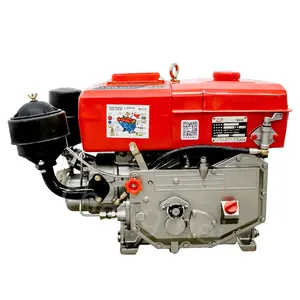 China zr180, motor diésel de alta potencia refrigerado por agua de alta calidad, motor diésel de un cilindro y 8 HP