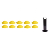 Fußball trainings geräte Sport trainings kegel Agility Ladder Resistance Bands Set Speed Fallschirm Fußball ausrüstung