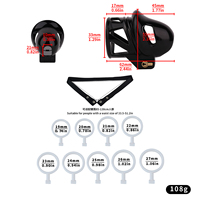 Ceinture de chasteté respirante FRRK pour homme, cage de chasteté en résine ABS, jeux de contrainte BDSM, jouet sexuel pour adultes, vente en gros