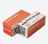 Boîtes en carton blanc pliables écologiques personnalisées avec logo pour l'emballage de cosmétiques, de soins de la peau et d'extraits végétaux