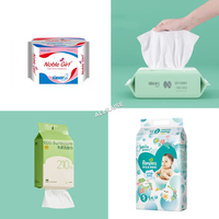 Ligne de production automatique d'emballages pliants pour la fabrication de serviettes hygiéniques pour femmes Machine à emballer les serviettes hygiéniques