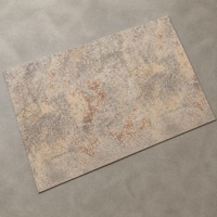 Revêtement mural flexible en pierre Golden Sand, panneau souple en ardoise MCM, revêtement en sable de quartz imperméable