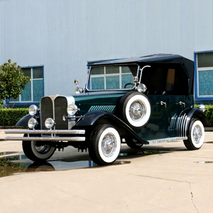 Voiture électrique vintage de luxe abordable 4 places pour hôtels, centres de villégiature, visites touristiques et mariages - Product Image 1