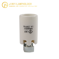 Vente en gros de pièces de lampe de support d'ampoule E17 de haute qualité Offre Spéciale base de lampe de support de lampe en céramique 1A 250V ampoule flottante