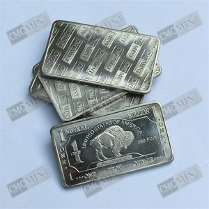 Groothandel 1 oz Nikkel Bullion Barren 999 Fijne Nikkel Buffalo Barren A70 - Product Image 4