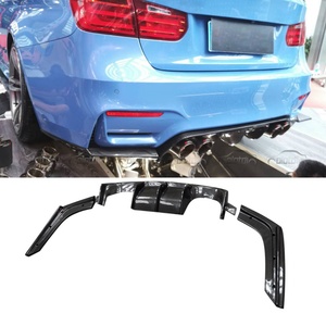 กันชนหลังรถคาร์บอนแบบ V ครีบฉลามกันชนคาร์บอนสำหรับ BMW F80 M3 F82ชุดตัว M4 F83 - Product Image 2