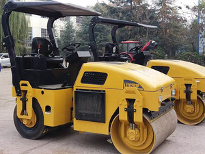 0.8ton เต็มไฮดรอลิเดินตามหลังมินิสั่นสะเทือนลูกกลิ้งที่ใช้สำหรับการก่อสร้างถนนมินิยางมะตอยถนนลูกกลิ้ง - Product Image 4