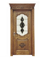 Porte intérieure en MDF sur mesure avec surface finie, design artisanal pour entrée