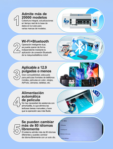 Machine de découpe de film SUNSHINE Y25 ULTRA 12,9 pouces avec WiFi, Bluetooth et contrôle <span class=keywords><strong>tactile</strong></span> pour une découpe illimitée - Product Image 2