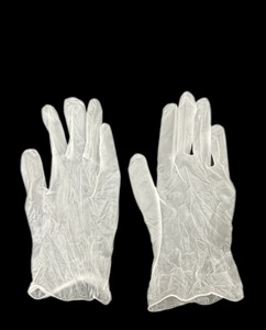 Gants médicaux de travail en PVC transparents jetables Gants d'inspection jetables sans poudre - Product Image 2