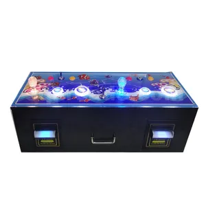 Cash Acceptor MINI 2 Orang Game Memancing Ikan Portabel Konsol Video Game untuk Dijual