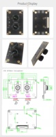 HD çift XCG1259 24 Pin kamera modülü 13MP Imx258 Web dizüstü USB güvenlik UVC 1080P 30fps ücretsiz sürücü HDR Cmos kamera çift