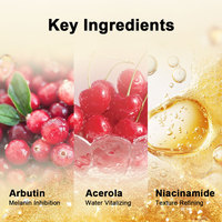 Sérum Vitamine C OEM Micro Tec Capsule, Sérum Illuminateur à la Vitamine, Éclaircissant avec Niacinamide, Renforce la Barrière Cutanée
