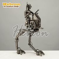 Esculturas de Metal Reciclado de Estilo Moderno y Lujoso para Decoración de Oficina y Hogar, en Oferta