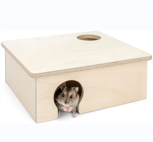 Ahşap Pet ev taşıyıcı kutu toplu sipariş kedi kulübesi köpek evi tavşan kobay Pet sıçan kafes Hamster kirpi odası için açık - Product Image 1