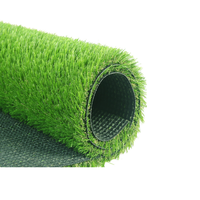 Tapis pour animaux de compagnie en plastique épais pour pelouse, jardin, cour, balcon, gazon artificiel réaliste résistant aux UV