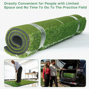 Tapete <span class=keywords><strong>de</strong></span> Práctica <span class=keywords><strong>de</strong></span> <span class=keywords><strong>Golf</strong></span> GP <span class=keywords><strong>de</strong></span> 5x4 pies, <span class=keywords><strong>de</strong></span> Goma y Vidrio, 21mm/45mm, Portátil, <span class=keywords><strong>para</strong></span> Práctica en <span class=keywords><strong>Casa</strong></span>, Interior y Exterior, <span class=keywords><strong>Simulador</strong></span> <span class=keywords><strong>de</strong></span> Entrenamiento <span class=keywords><strong>de</strong></span> Precisión <span class=keywords><strong>de</strong></span> Swing - Product Image 6