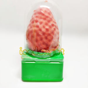 OEM Icedelight Es Krim Rasa Buah & Cokelat Bentuk Buah 3D Makanan Beku Siap Santap Umur Simpan 12 Bulan 75g*12pcs/ctn - Product Image 4