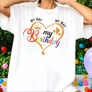 เสื้อยืดคอกลมพิมพ์ลายดิจิตอลลำลองสำหรับผู้หญิง ระบายอากาศได้ดี ผ้าฝ้าย 100% เหมาะสำหรับวันหยุดฤดูร้อน ทรงหลวม ใส่สบาย ไซส์ใหญ่ - Product Image 1