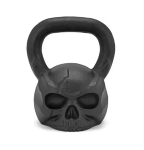 Pesa Rusa de Hierro Fundido con Diseño de Cara de Mono, Personalizable con Logotipo, Resistente, para Gimnasio, Entrenamiento de Fuerza y Competencia - Product Image 1