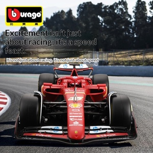 Modèle de course <span class=keywords><strong>F1</strong></span> en alliage de simulation Bburago 1:8 Formule SF24 2024 pour voiture de course à commande manuelle - Product Image 2