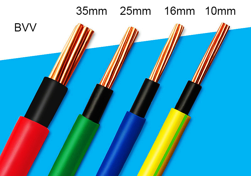 High Conductivity Copper Conductor Electrical Building Wire For Led Light Lamps