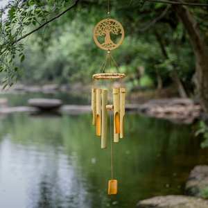 Ornement <span class=keywords><strong>de</strong></span> carillon éolien en bambou naturel <span class=keywords><strong>de</strong></span> style <span class=keywords><strong>bohème</strong></span> créatif avec nouveau design d'arbre <span class=keywords><strong>de</strong></span> <span class=keywords><strong>vie</strong></span> pour <span class=keywords><strong>la</strong></span> décoration <span class=keywords><strong>de</strong></span> <span class=keywords><strong>la</strong></span> maison et du jardin - Product Image 4