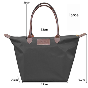 Bán buôn giá thấp tùy chỉnh vải mua sắm túi với xử lý túi dây kéo nhãn - Product Image 4