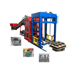 4-25 New Product Ideas hydraulic concrete standard making machine road blocks direct factory